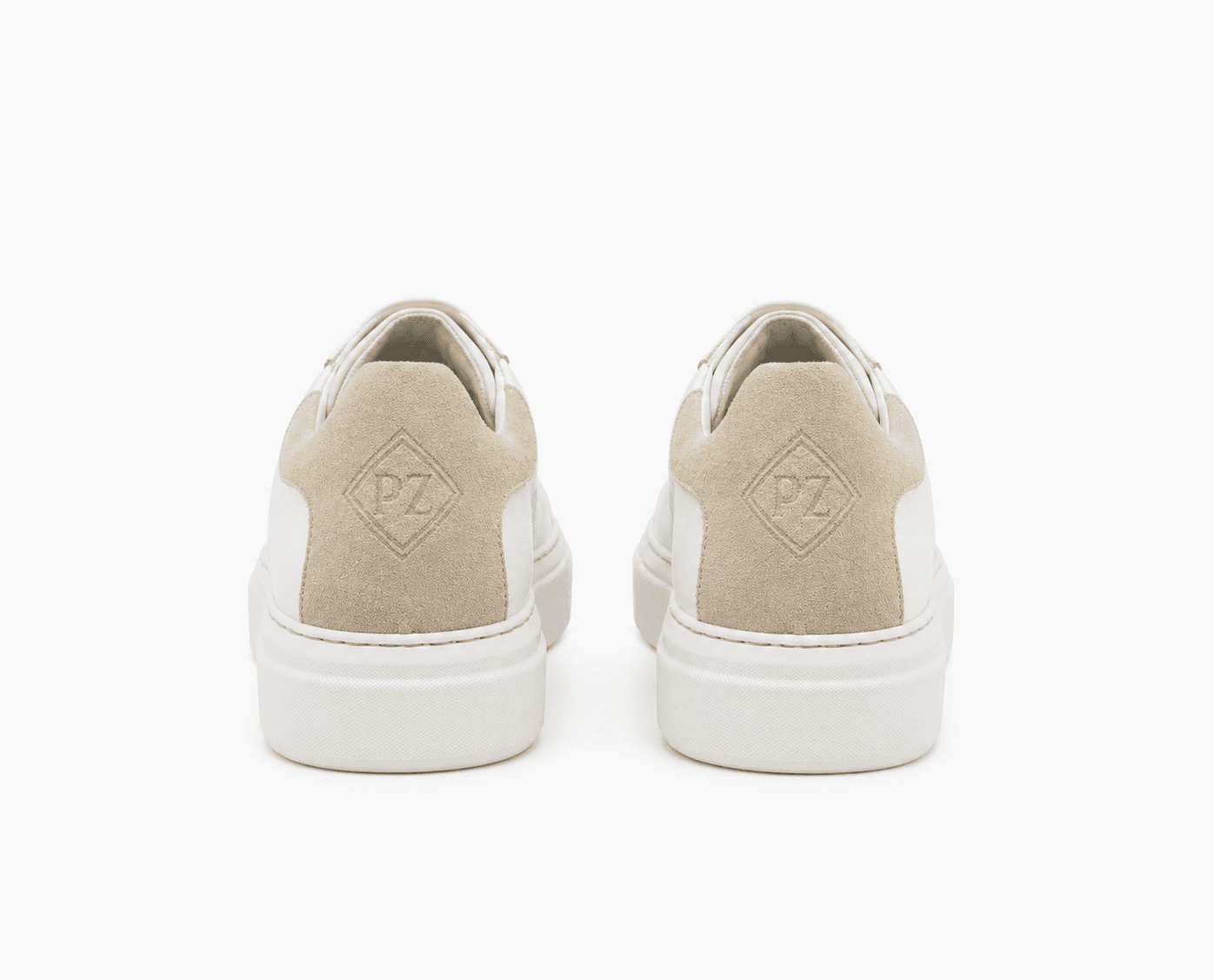 White Leather Sneakers