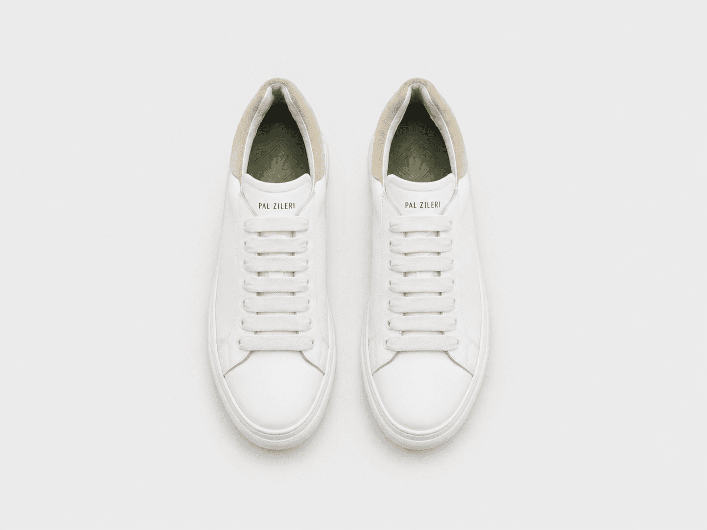 White Leather Sneakers